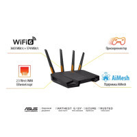 Маршрутизатор ASUS TUF-AX4200 (90IG07Q0-MU9100) Diawest