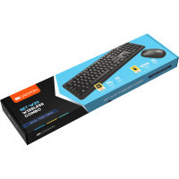 Комплект Canyon SET-W20 Velvet Wireless Silent UA Black (CNS-HSETW02) Diawest