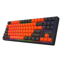 Клавіатура Hator Rockfall 2 Mecha Signature Edition USB Black/Orange/Black (HTK-520-BOB) Diawest