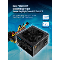 Блок живлення PcСooler 600W (HW600-NP) Diawest