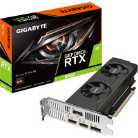 Відеокарта GIGABYTE GeForce RTX3050 6Gb OC LP (GV-N3050OC-6GL) Diawest