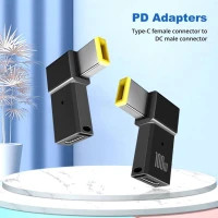 Перехідник PD 100W USB-C F to DC Male Jack square mouth Lenovo Thinkpad ST-Lab (PD100W-Lenovo) Diawest