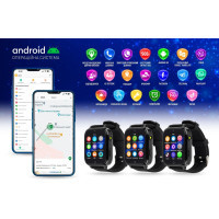 Смарт-годинник GARMIX PointPRO-300 4G/GPS/WIFI/VIDEO CALL BLACK (1017354) Diawest