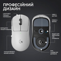 Мишка Logitech G Pro X Superlight 2 Lightspeed Wireless White (910-006638) Diawest