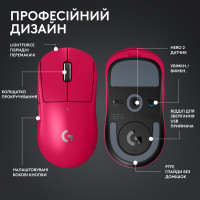 Мишка Logitech G Pro X Superlight 2 Lightspeed Wireless Magenta (910-006797) Diawest