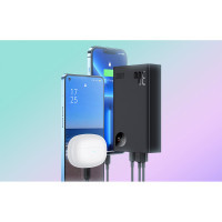 Батарея універсальна Baseus Adaman 2 20000mAh 30W, PD, QC/3.0, USB+TypC cable USBtoTypeC (1283126558658) Diawest