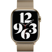 Ремінець до смарт-годинника Apple 45mm Gold Milanese Loop (MTJP3ZM/A) Diawest