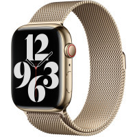 Ремінець до смарт-годинника Apple 45mm Gold Milanese Loop (MTJP3ZM/A) Diawest