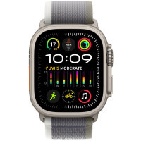 Ремінець до смарт-годинника Apple 49mm Green/Gray Trail Loop - M/L (MT603ZM/A) Diawest