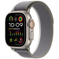 Ремінець до смарт-годинника Apple 49mm Green/Gray Trail Loop - M/L (MT603ZM/A) Diawest