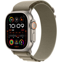 Ремінець до смарт-годинника Apple 49mm Olive Alpine Loop - Medium (MT5U3ZM/A) Diawest