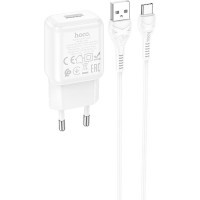 Зарядний пристрій HOCO C96A charger set (Type-C) White (6931474766038) Diawest