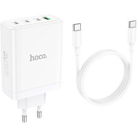 Зарядний пристрій HOCO N31 White (6931474784186) Diawest
