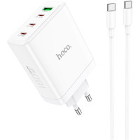 Зарядний пристрій HOCO N31 White (6931474784186) Diawest