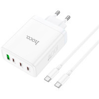 Зарядний пристрій HOCO N31 White (6931474784186) Diawest