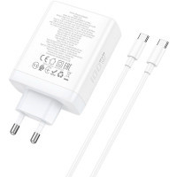 Зарядний пристрій HOCO N31 White (6931474784186) Diawest