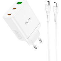 Зарядний пристрій HOCO N33 Start White (6931474795106) Diawest