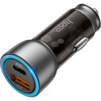 Зарядний пристрій HOCO N28 USB-A/Type-C Brown (6931474782762) Diawest