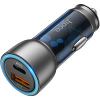 Зарядний пристрій HOCO NZ8 charger set (C to iP) USB-A/Type-C Blue (6931474782748) Diawest