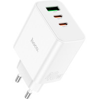 Зарядний пристрій HOCO C126A Pure White (6931474798725) Diawest