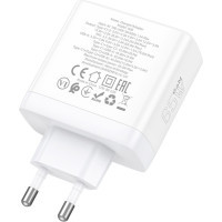 Зарядний пристрій HOCO N30 Glory White (6931474784155) Diawest
