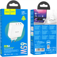 Зарядний пристрій HOCO N30 Glory White (6931474784155) Diawest