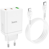 Зарядний пристрій HOCO N33 Start White (6931474795090) Diawest