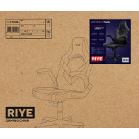 Крісло ігрове Trust GXT703 Riye Black (25128) Diawest