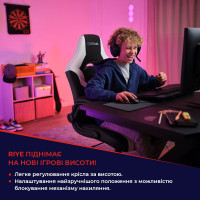 Крісло ігрове Trust GXT703W Riye White (25130) Diawest