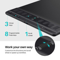 Графічний планшет Huion Inspiroy 2 S (H641P) Diawest