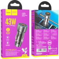 Зарядний пристрій HOCO NZ8 USB-A/Type-C Brown (6931474782700) Diawest