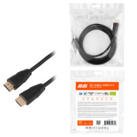 Кабель мультимедійний HDMI to HDMI 2.0m v2.0 Slim High Speed Aluminum 2E (2EW-1082-2M) Diawest