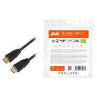 Кабель мультимедійний HDMI to HDMI 2.0m v2.0 Slim High Speed Aluminum 2E (2EW-1082-2M) Diawest