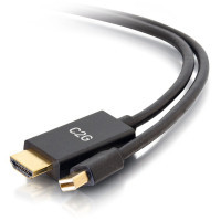 Кабель мультимедійний mini Display Port to HDMI 3.6m C2G (CG84437) Diawest