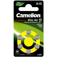 Батарейка А10 / PR70 Zinc-Air * 6 Camelion (А10-BP6) Diawest