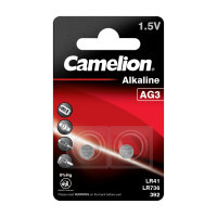 Батарейка AG3 / LR41 Alkaline * 2 Camelion (AG3-BP2) Diawest