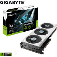 Відеокарта GIGABYTE GeForce RTX4060Ti 8Gb EAGLE OC ICE (GV-N406TEAGLEOC ICE-8GD) Diawest