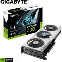 Відеокарта GIGABYTE GeForce RTX4060 8Gb EAGLE OC ICE (GV-N4060EAGLEOC ICE-8GD) Diawest