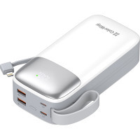 Батарея універсальна ColorWay 30 000 mAh Powerful (USB QC3.0 + USB-C Power Delivery 22.5W) (CW-PB300LPA4WT-PDD) Diawest