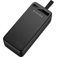 Батарея універсальна ColorWay 40 000 mAh Powerful (USB QC3.0 + USB-C Power Delivery 65W) (CW-PB400LPA4BK-PDD) Diawest