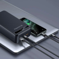 Батарея універсальна ColorWay 40 000 mAh Powerful (USB QC3.0 + USB-C Power Delivery 65W) (CW-PB400LPA4BK-PDD) Diawest