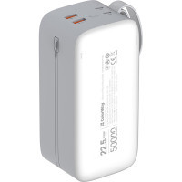Батарея універсальна ColorWay 50 000 mAh Powerful (USB QC3.0 + USB-C Power Delivery 22.5W) (CW-PB500LPA4WT-PDD) Diawest