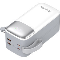 Батарея універсальна ColorWay 50 000 mAh Powerful (USB QC3.0 + USB-C Power Delivery 22.5W) (CW-PB500LPA4WT-PDD) Diawest