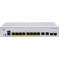 Комутатор мережевий Cisco CBS350-8P-E-2G-EU Diawest