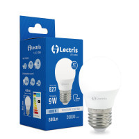 Лампочка Lectris G45 9W 4000K 220V E27 (1-LC-1206) Diawest