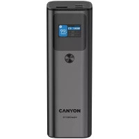 Батарея універсальна Canyon PB-2010 27000mAh PD/3.1/140Wh, in/out2xUSB-C PD/140W, outUSB-A/22.5W (CNE-CPB2010DG) Diawest