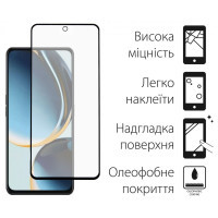 Скло захисне Dengos Full Glue OnePlus Nord CE 3 Lite 5G (black) (TGFG-357) Diawest