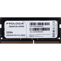 Модуль пам'яті для ноутбука SoDIMM DDR4 8GB 3200 MHz Prologix (PRO8GB3200D4S) Diawest