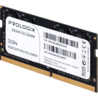 Модуль пам'яті для ноутбука SoDIMM DDR4 8GB 3200 MHz Prologix (PRO8GB3200D4S) Diawest