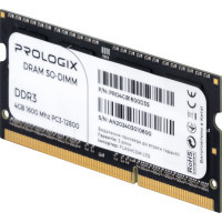 Модуль пам'яті для ноутбука SoDIMM DDR3 4GB 1600 MHz Prologix (PRO4GB1600D3S) Diawest